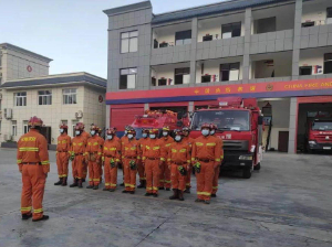 昭通市巧家县消防大队消防车库门